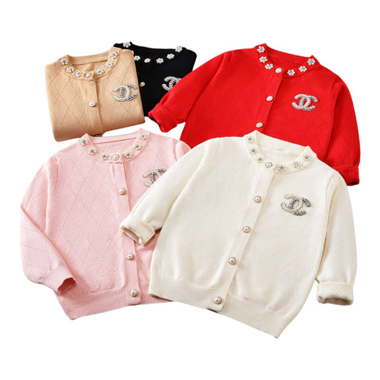 Chanel cardigan sweater top